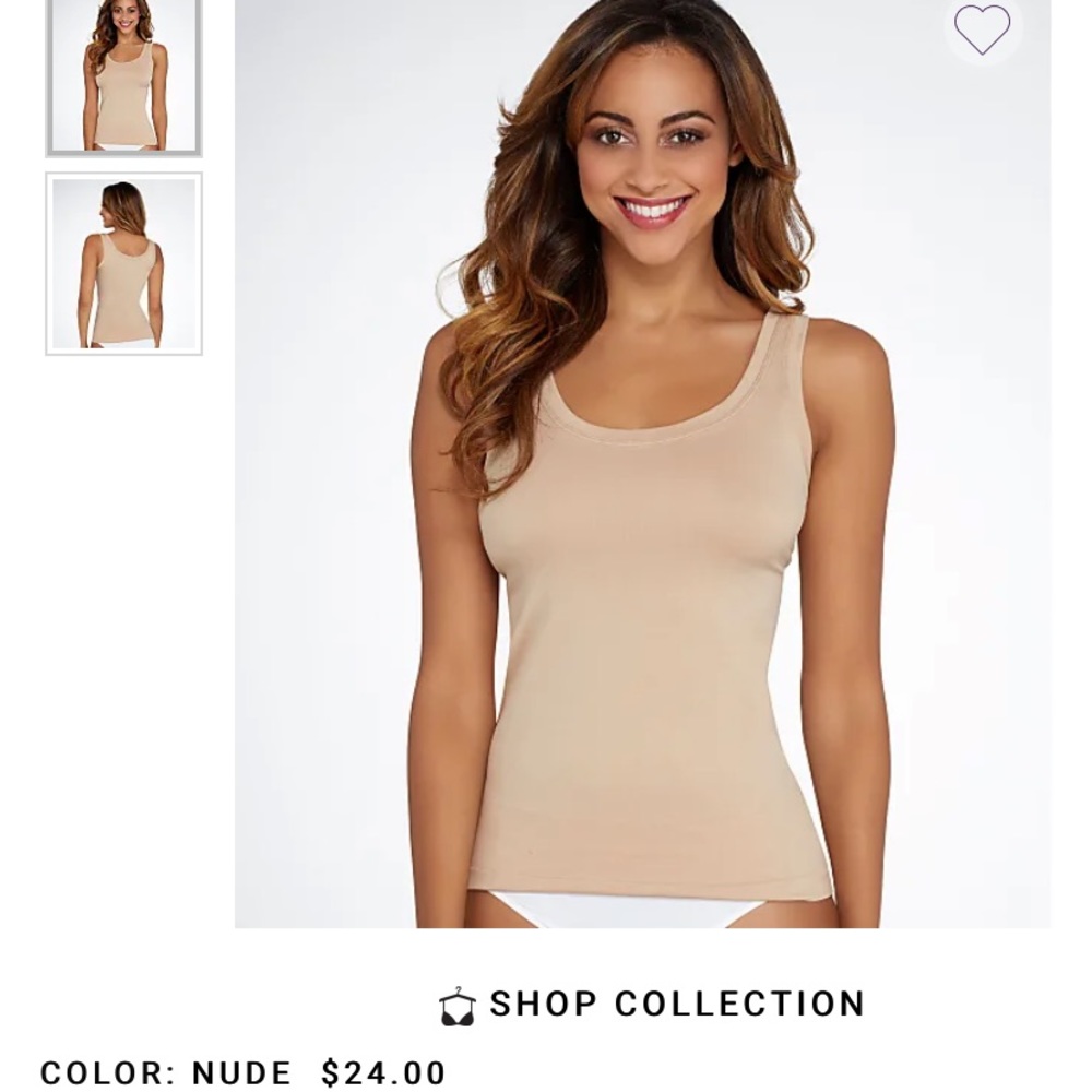 Bali’s One Smooth U Tank, NWT